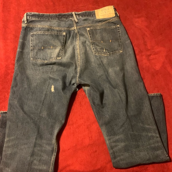 Authentic Polo Ralph Lauren Blue Jeans - Picture 3 of 7